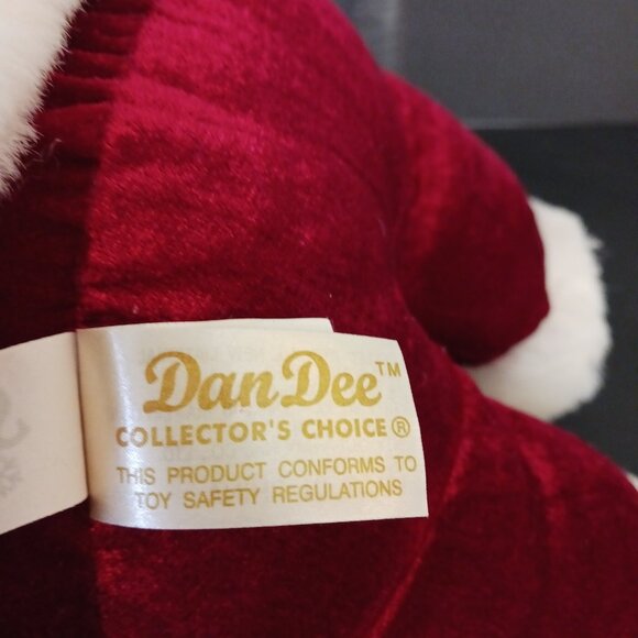 Vintage 2008 Dan Dee Snowflake Teddy 19" Teddy Bear Girl Plush Christmas Dress - Picture 9 of 11
